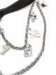 Karl Lagerfeld charm leather belt