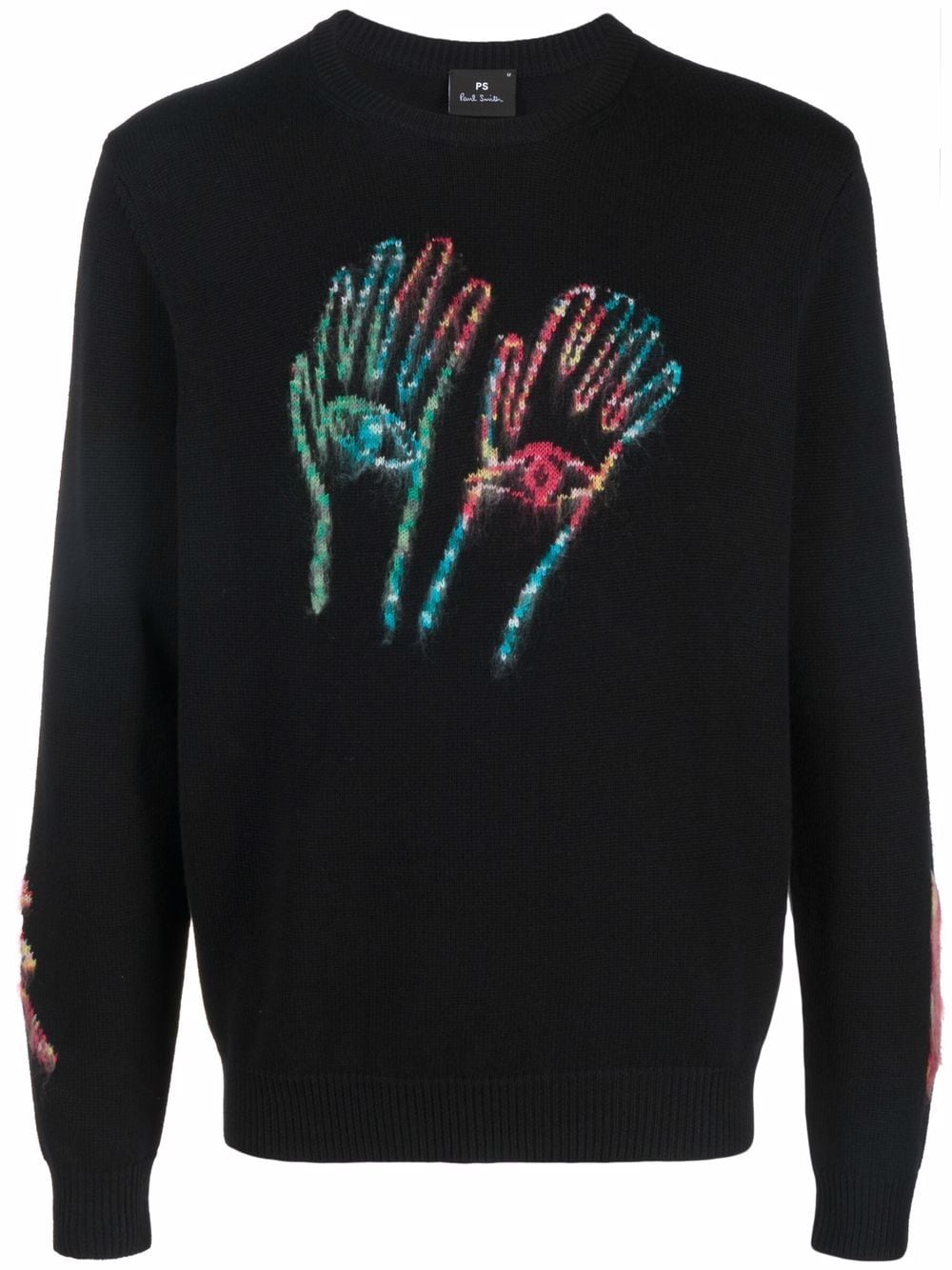 

PS Paul Smith suéter tejido Space-Dye Hands - Negro