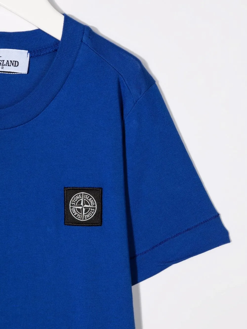 фото Stone island junior футболка с нашивкой-логотипом