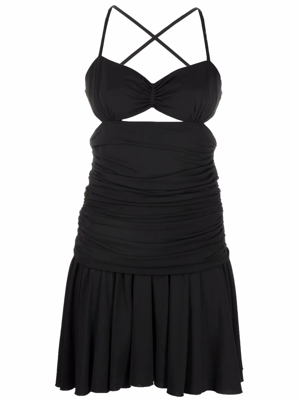 фото Dolce & gabbana короткое платье на тонких бретелях
