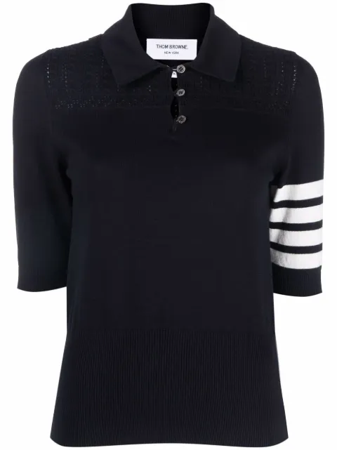 signature 4-Bar stripe polo shirt