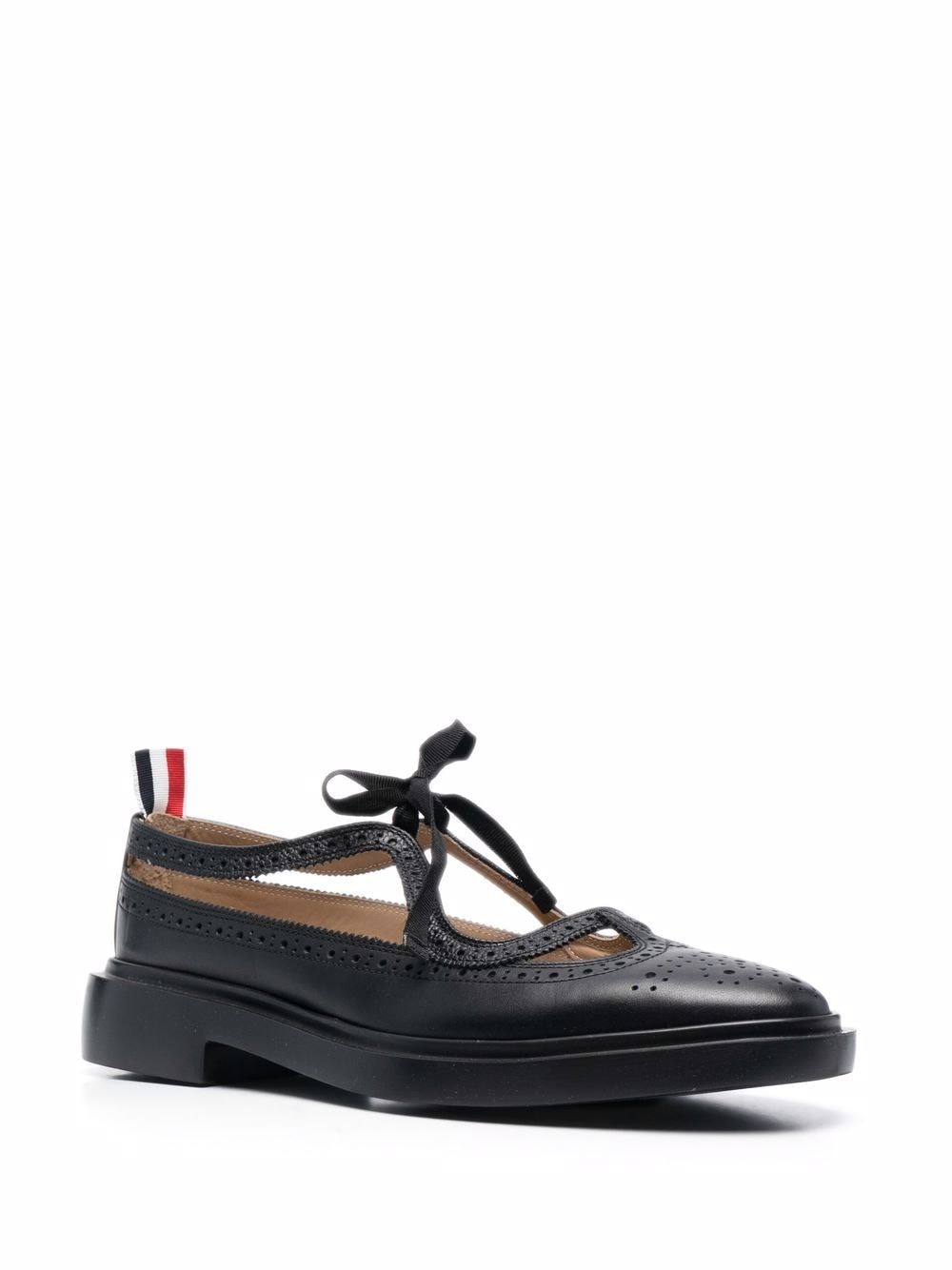 Thom Browne John veterschoenen - Zwart