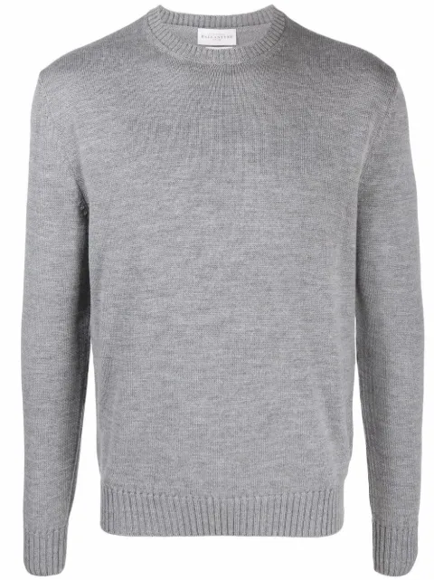 Ballantyne ribbed-knit wool jumper