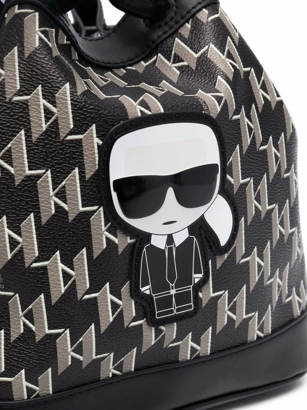 фото Karl lagerfeld сумка-ведро k/ikonik monogram