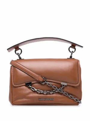 karl lagerfeld sphynx shoulder bolsa