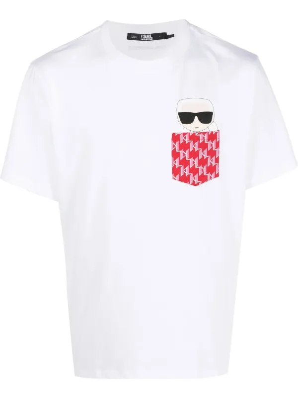 Karl Lagerfeld Playera Con Logo Estampado - Farfetch