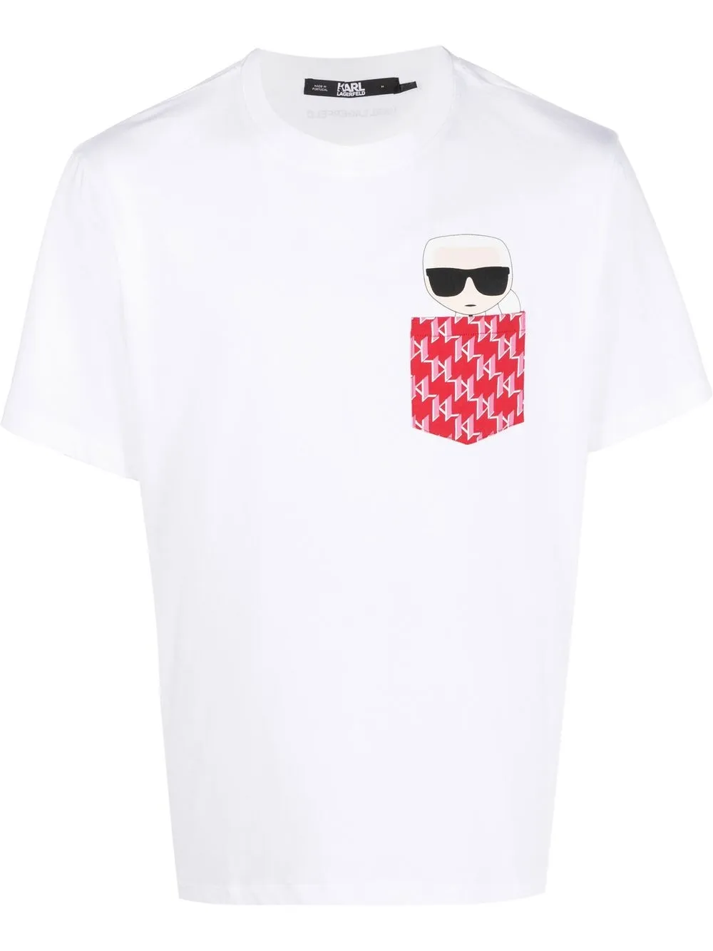 

Karl Lagerfeld logo-print short-sleeved T-shirt - White