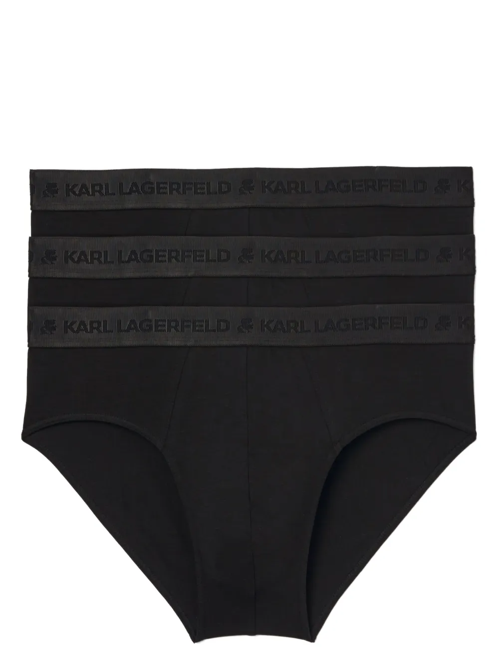 Karl Lagerfeld Premium lyocell brief set | Black | Image 1