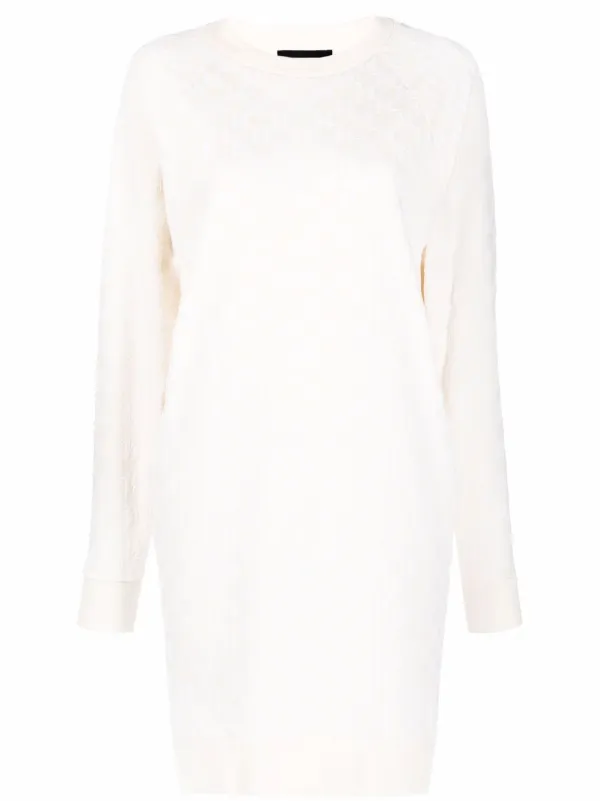 Karl Lagerfeld Monogram Jumper Dress 