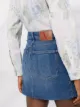Valentino high-rise denim mini skirt