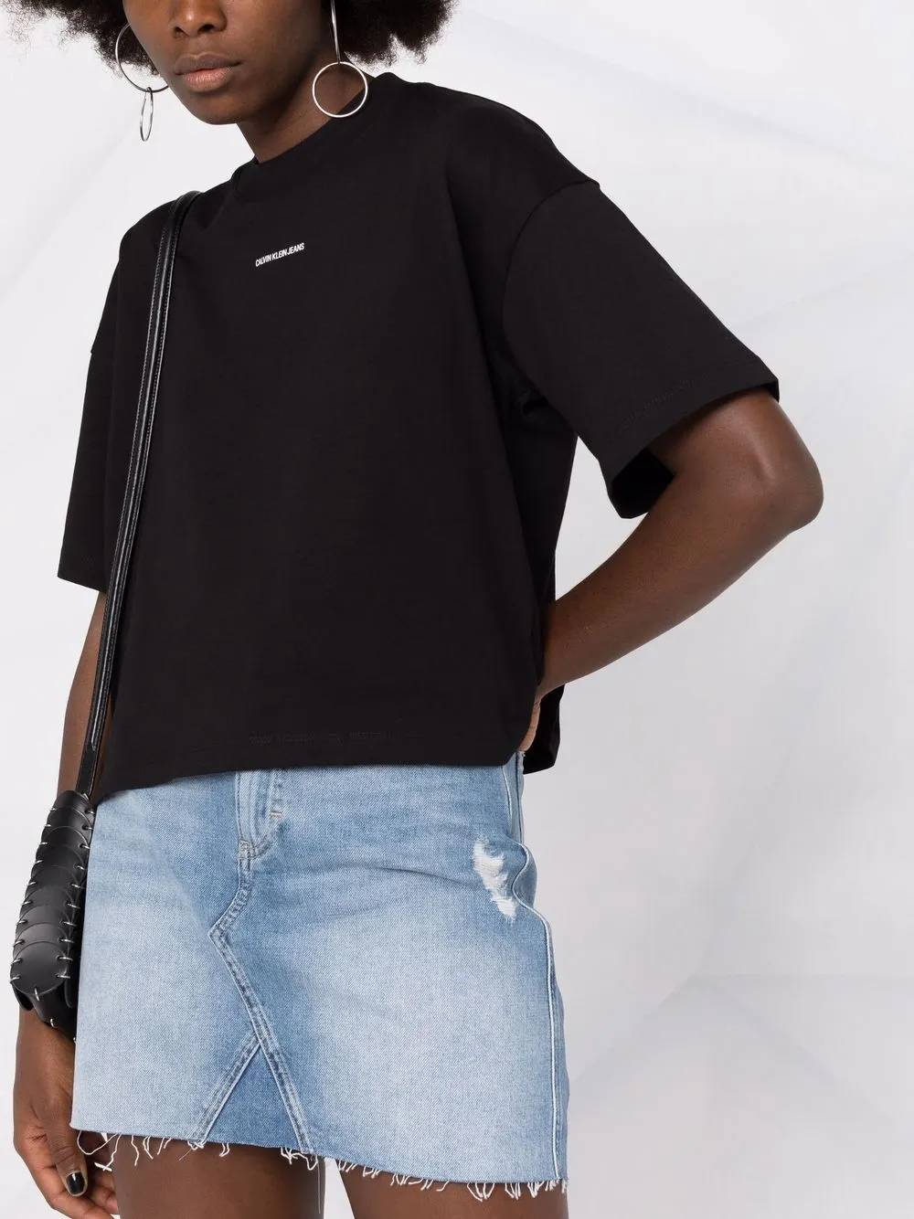 фото Calvin klein jeans футболка с логотипом