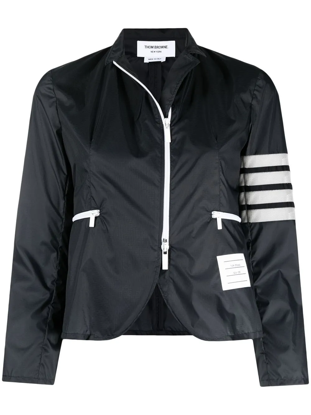 

Thom Browne 4-Bar stripe lightweight jacket - Blue