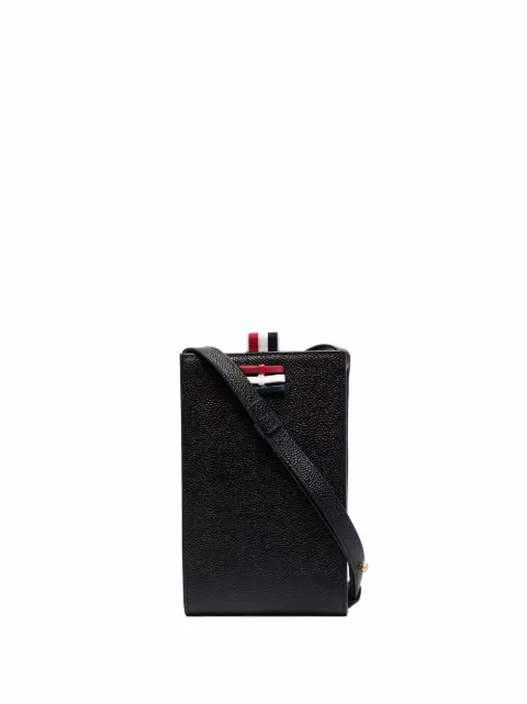 Thom Browne RWB stripe phone holder 12cm x 19cm 