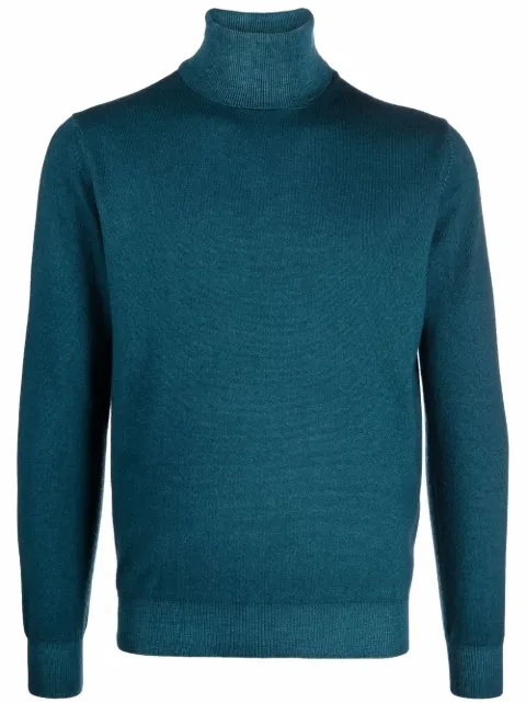 Dell'oglio roll-neck rib-trimmed jumper