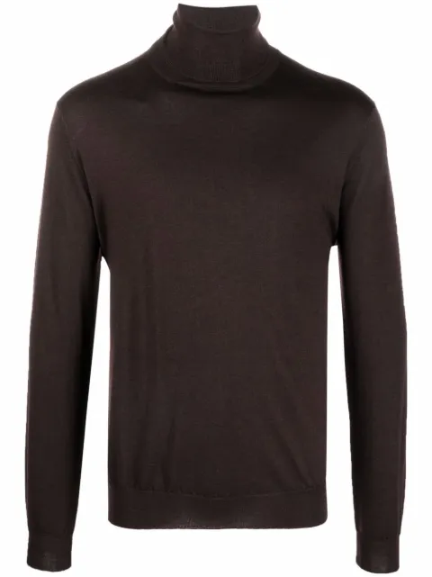 Dell'oglio Suéter gola alta de lã merino