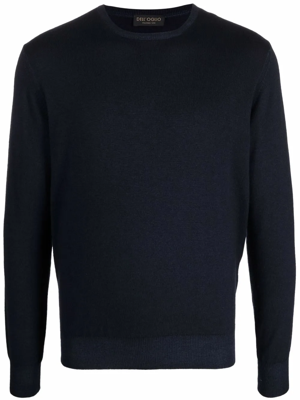 

Dell'oglio crew-neck rib-trimmed jumper - Blue