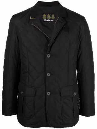 Barbour Lutz Quilted Jacket Black FARFETCH CA
