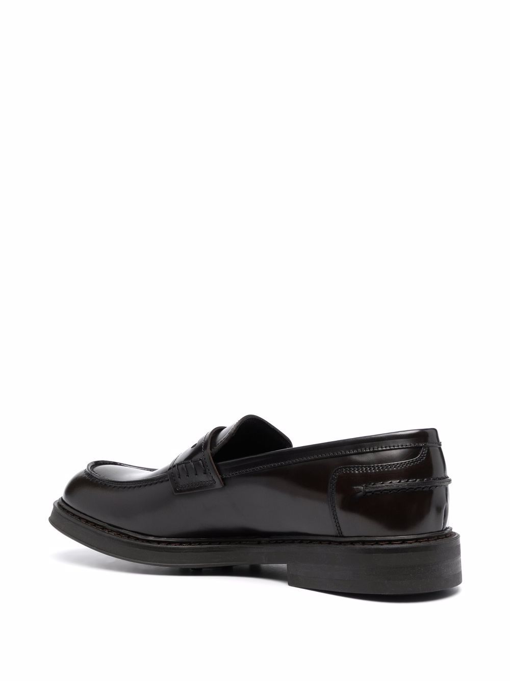 фото Doucal's leather penny loafers