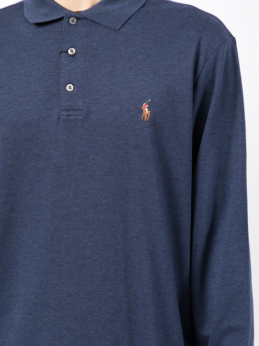 Polo Ralph Lauren logo-embroidered long-sleeve polo shirt Men