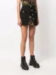 Versace Jeans Couture layered-effect Regalia Baroque-print mini skirt