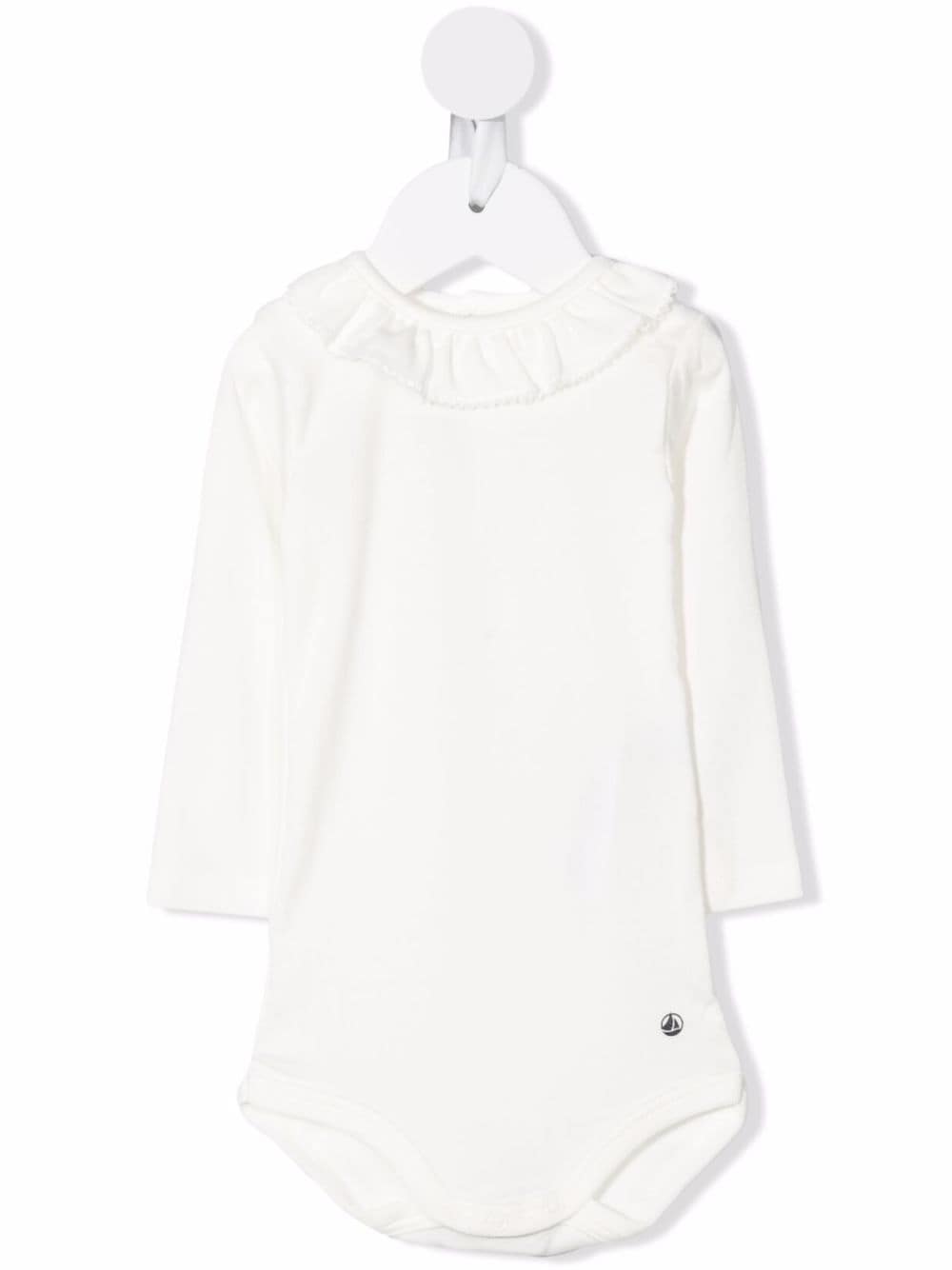 фото Petit bateau long-sleeved ruffled collar romper