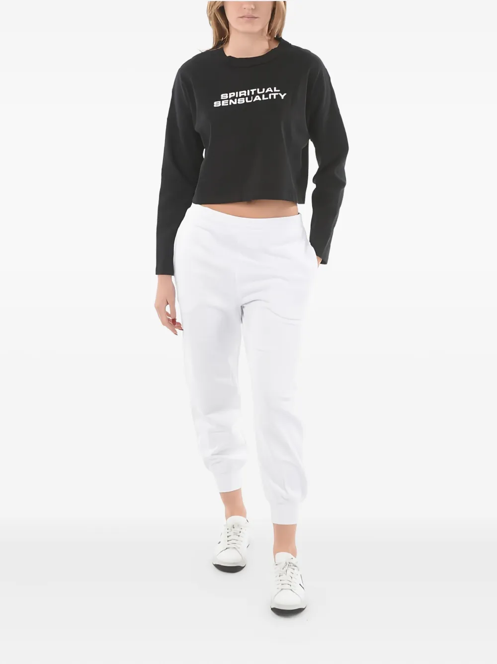 Liberal Youth Ministry Spiritual long-sleeve cropped T-shirt | T-Shirts & Jersey Shirts | Image 2