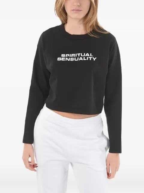 Liberal Youth Ministry Spiritual long-sleeve cropped T-shirt