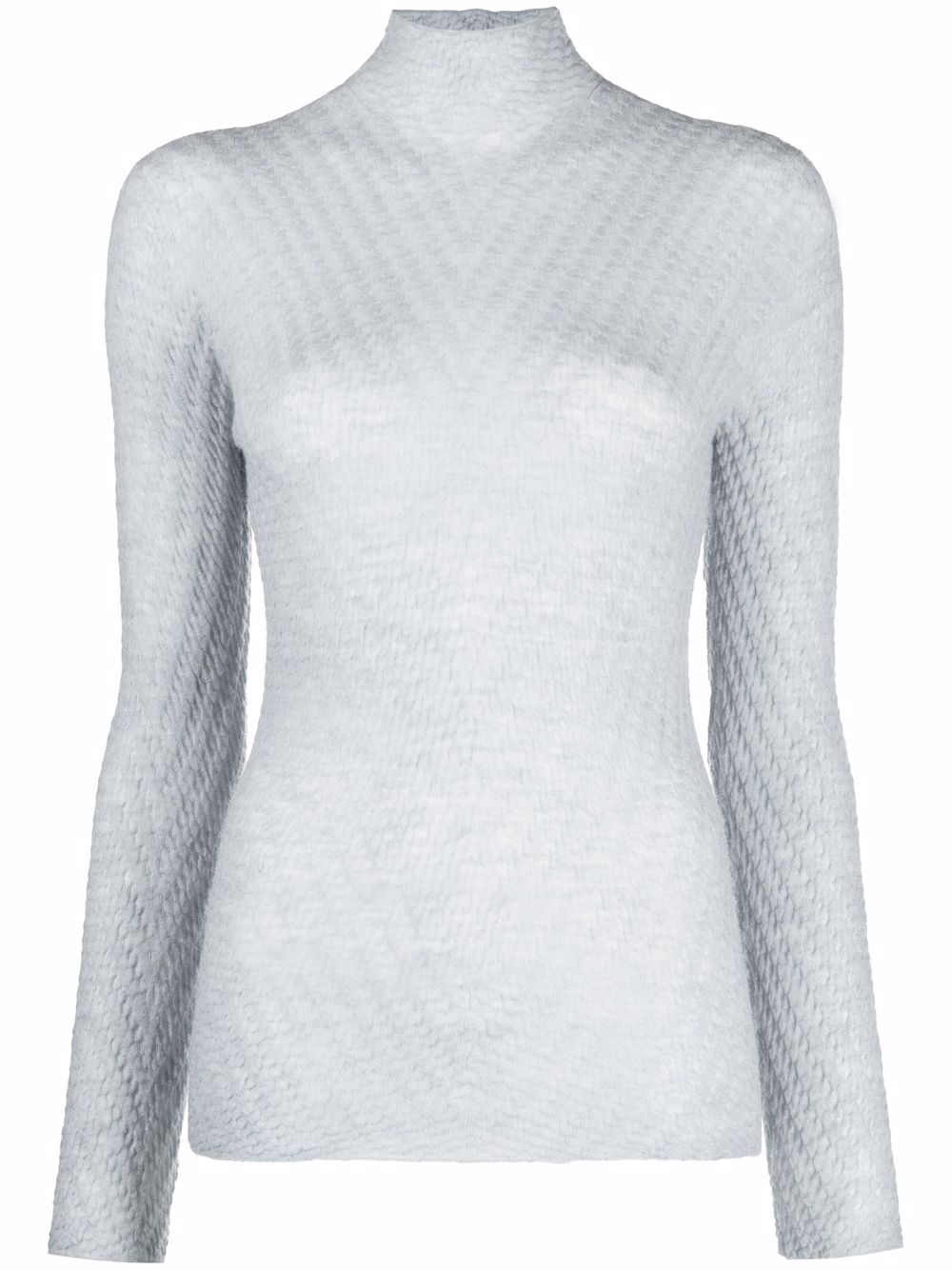 

Emporio Armani suéter con cuello alto - Gris