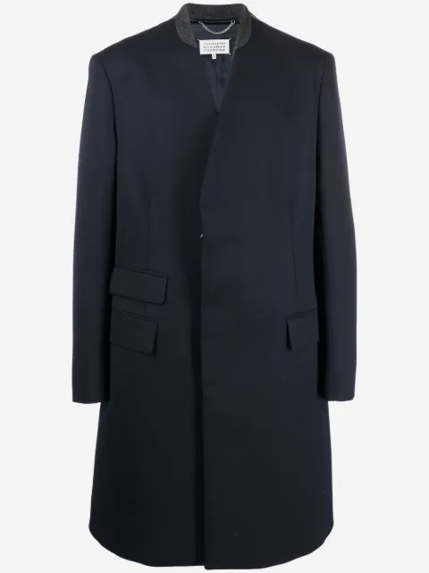 Maison Margiela معطف متوسط الطول بأزرار