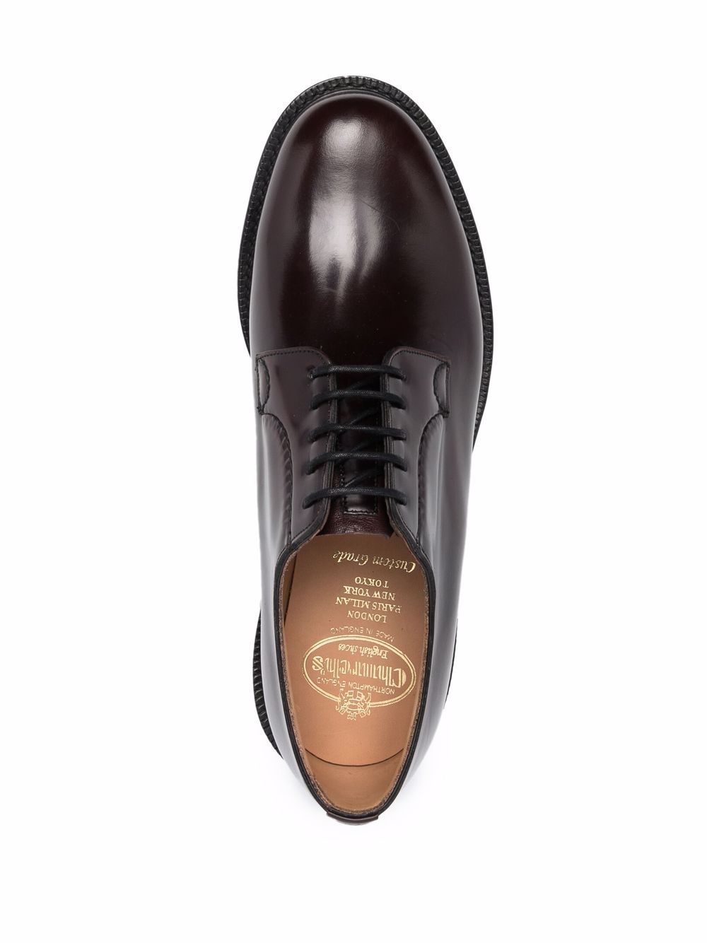 Shop Church's Shannon polished Derby shoes with Express Delivery - FARFETCH