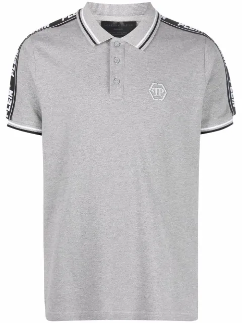 Philipp Plein embroidered-logo polo shirt