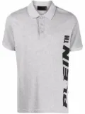 Philipp Plein logo short-sleeve polo shirt - Grey