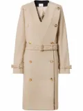 Burberry double-breasted trench coat - Neutrals