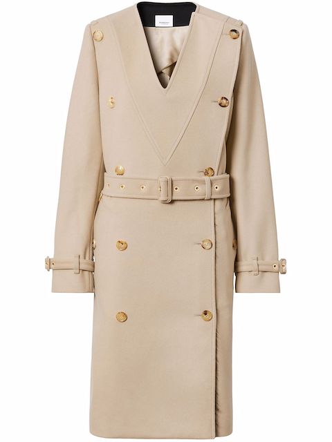 Burberry double-breasted trench coat