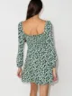Reformation Mochi floral print mini dress