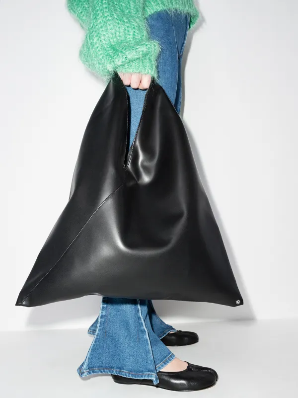 MM6 Maison Margiela Japanese Vegan Leather Tote Bag - Farfetch