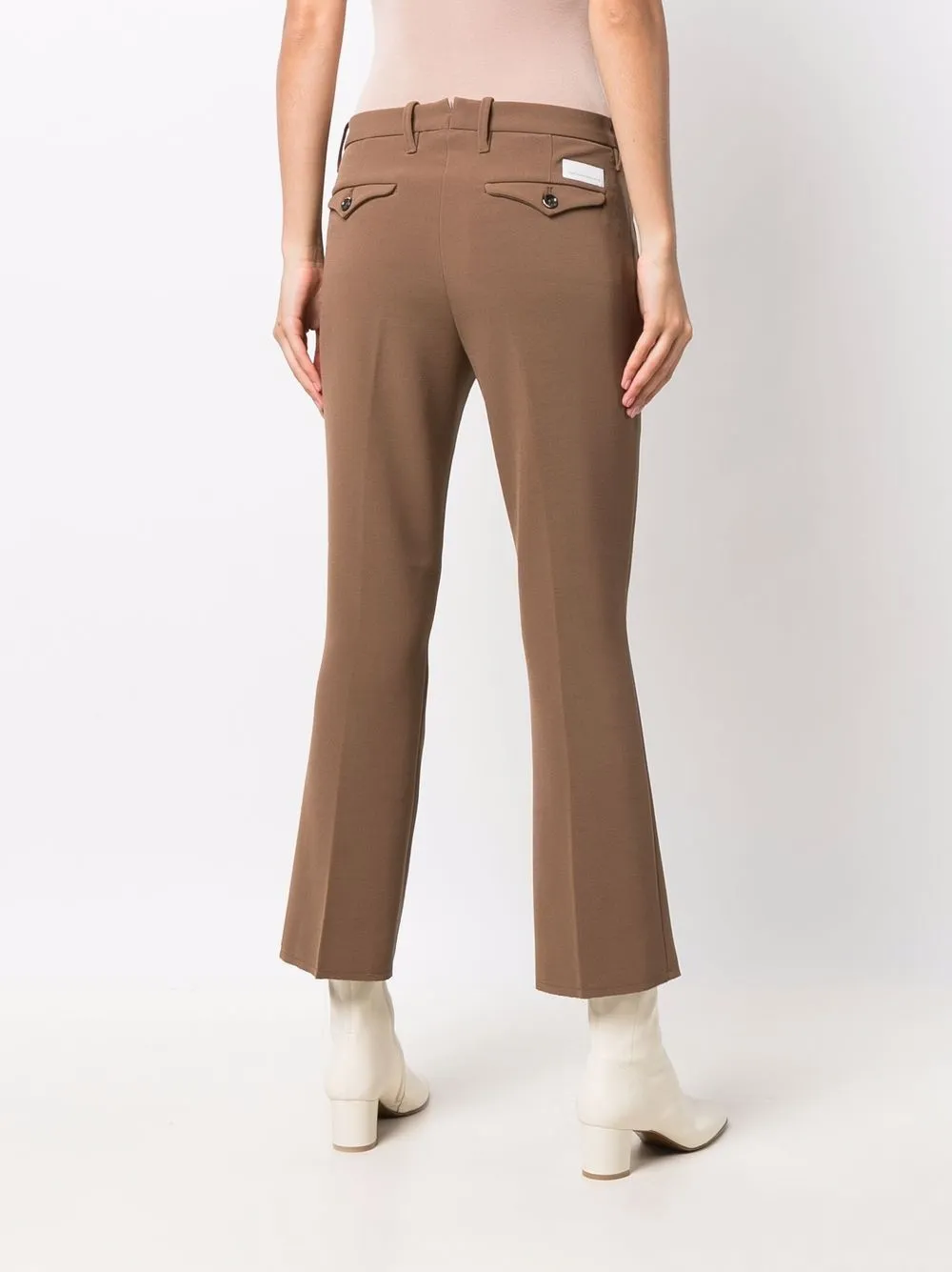 Nine In The Morning Cropped broek Bruin