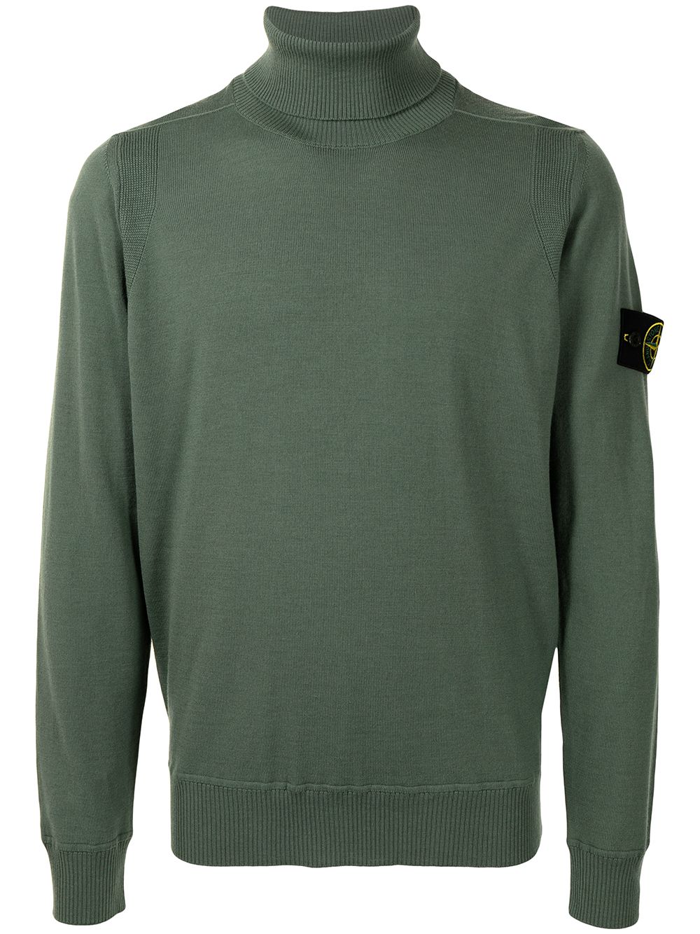 

Stone Island suéter con parche del logo - Verde