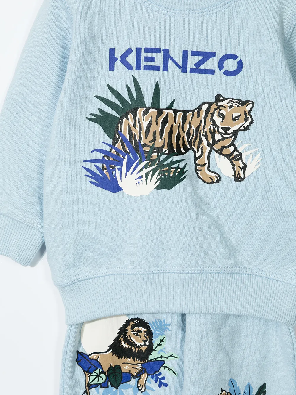 фото Kenzo kids спортивный костюм с принтом