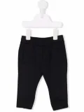 Emporio Armani Kids embroidered logo track pants - Blue