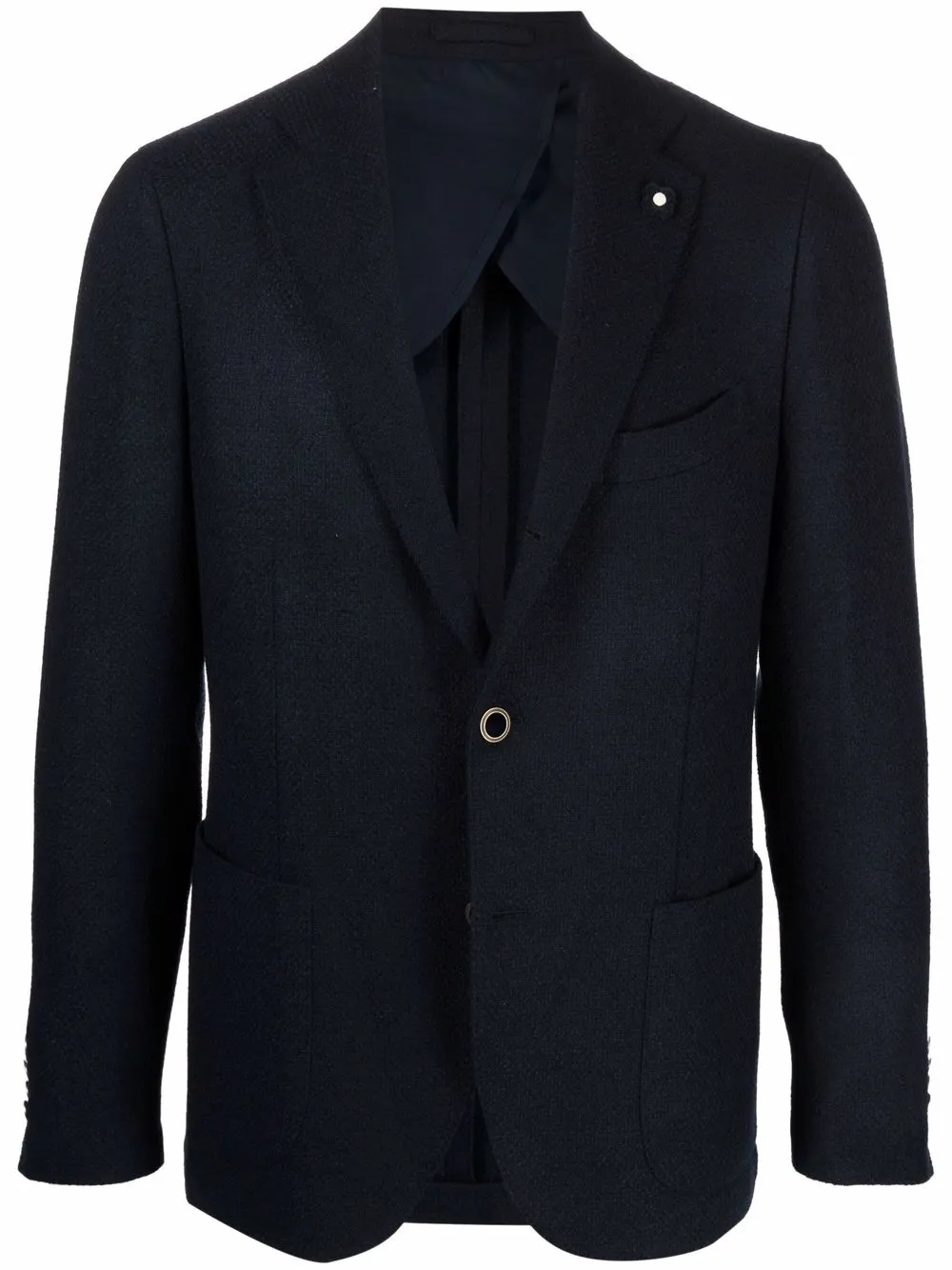 

Lardini blazer de vestir con botones - Azul