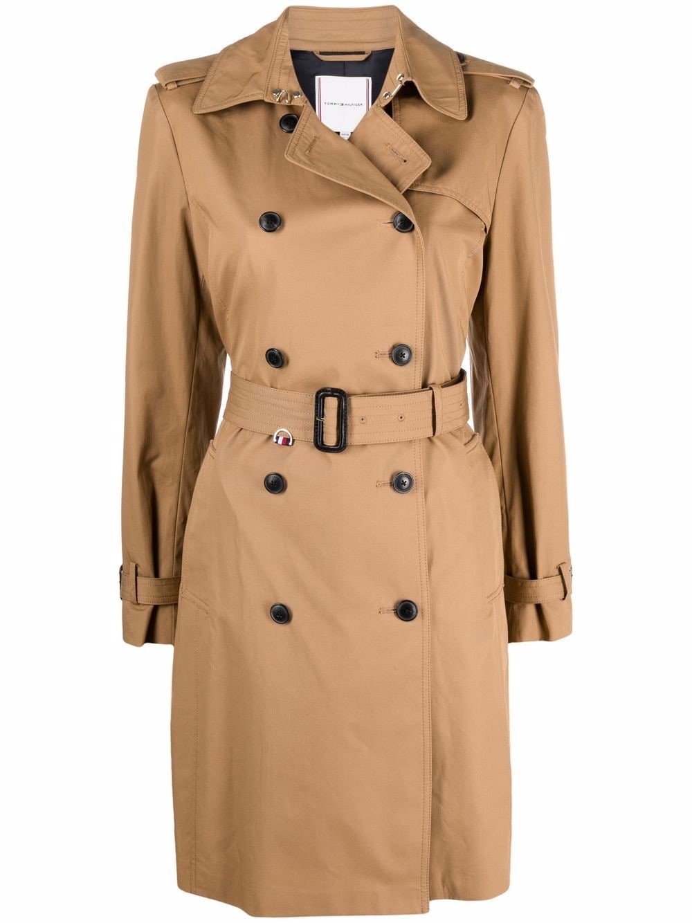 Tommy Hilfiger belted-waist Trench -