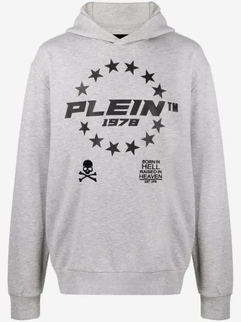 Philipp Plein hoodie con logo estampado