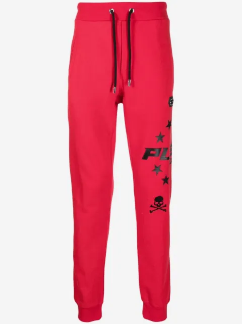 Philipp Plein pants con logo estampado