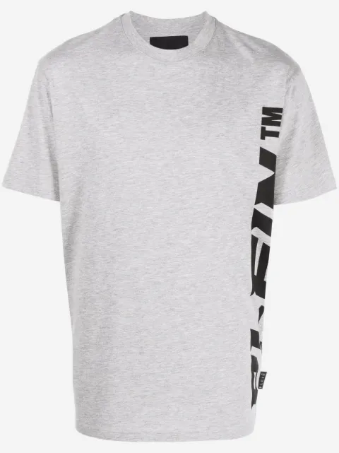 Philipp Plein playera con logo estampado