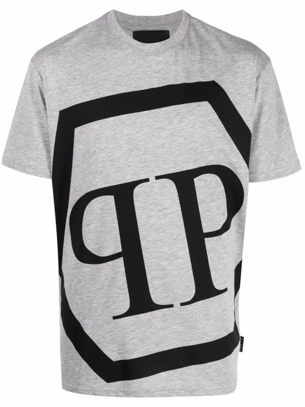 

Philipp Plein playera con logo estampado - Gris