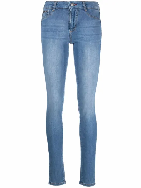 Philipp Plein leggins skinny con tiro alto