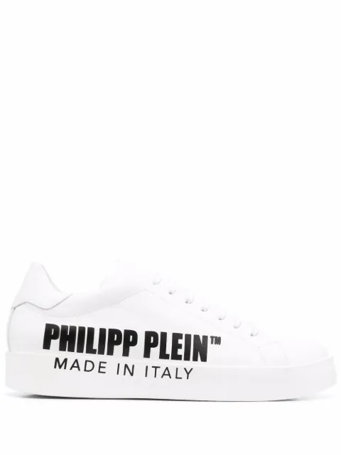 Philipp Plein tenis bajos con agujetas 
