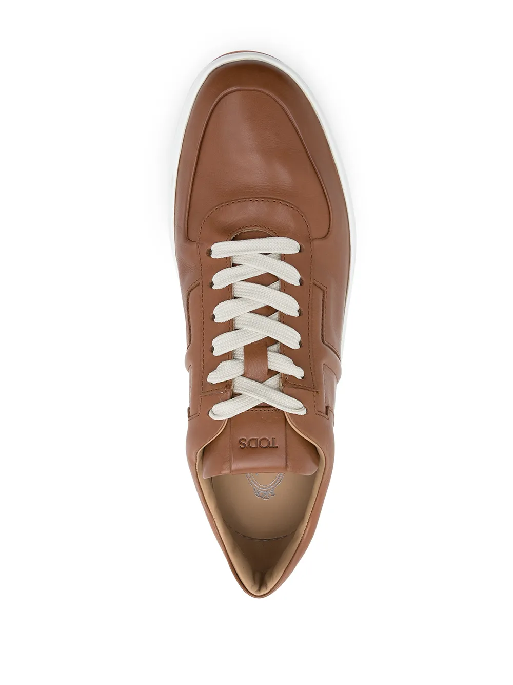 Tod's Sneakers met logo Bruin