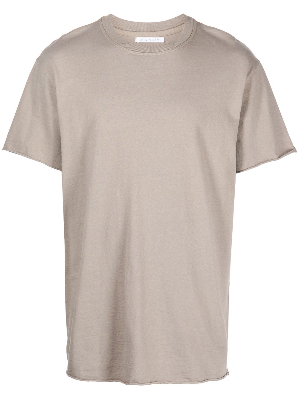 

John Elliott crew-neck fitted T-shirt - Neutrals